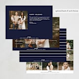 "Faubourg" - Rosh Hashanah Cards in Mist by Leia Matt - Back of Card Options
