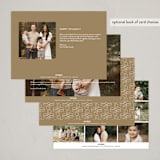 "Classic L'Shanah Tovah" - Rosh Hashanah Cards in Stone by Laura Bolter - Back of Card Options