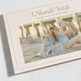 "Classic L'Shanah Tovah" - Rosh Hashanah Cards in Stone by Laura Bolter - Detail