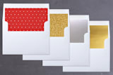 "South Congress" - Retired Holiday Cards in Berry by Megan Davis - Envelope Liners