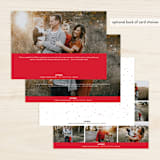 "Fruitful" - Retired Holiday Cards in Rainbow by Jennifer Lew - Back of Card