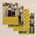 "One of the Best Years Yet" - Retired Holiday Cards in Butterscotch by Kristel - Back of Card