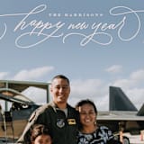 "Lightly " - Retired Holiday Cards in Blush by Erin L. Wilson - Close-Up