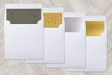 "String of Lights" - Retired Holiday Cards in Storm by Melinda Denison - Envelope Liners