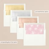 "Dream Big" - Retired Holiday Cards in Firecracker by Lori James - Envelope Liners