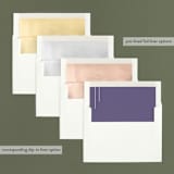"A beautiful 2019" - Retired Holiday Cards in Pool by Lottie Aldarwish - Envelope Liners
