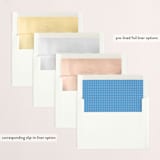 "Tall Cheers" - Retired Holiday Cards in Greenery by Pixel and Hank - Envelope Liners