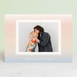 "Modern Sunset" - Retired Holiday Cards in Sunset by Annie Shapiro - Front