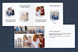 "Classic New Year Script" - Retired Holiday Cards in Opal by Playground Prints - Interior Options
