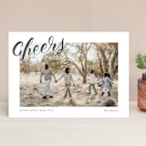 "Simple Cheers" - Retired Holiday Cards in Snow by Ashley DeMeyere - Front