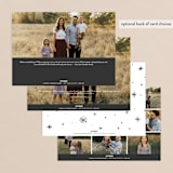 "Simple Cheers" - Retired Holiday Cards in Snow by Ashley DeMeyere - Back of Card