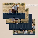 "Briar" - Retired Holiday Cards in Lake by Robert and Stella - Back of Card