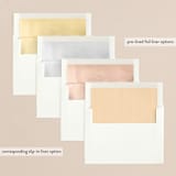 "New Year, Same Shenanigans" - Retired Holiday Cards in Lemonade by Olivia Goree - Envelope Liners