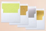"highlighter" - Retired Holiday Cards in Neon by Olivia Goree - Envelope Liners