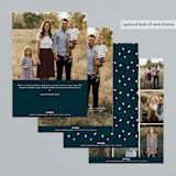 "Adventures Together" - Retired Holiday Cards in Navy by Kelly Nasuta - Back of Card