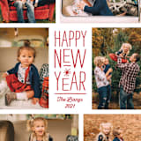 "Sparkling Cheers" - Retired Holiday Cards in Berry by Katherine Moynagh - Close-Up