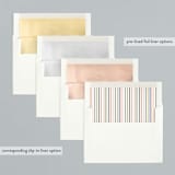 "minime" - Retired Holiday Cards in Midnight by Sara Hicks Malone - Envelope Liners