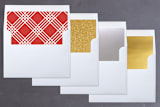 "Speckled" - Retired Holiday Cards in Tomato by lena barakat - Envelope Liners