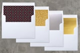 "Multi-Peace" - Retired Holiday Cards in Plum by Sydney Newsom - Envelope Liners