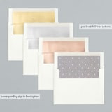 "Color Collage" - Retired Holiday Cards in Indigo by Griffinbell Paper Co. - Envelope Liners