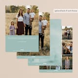 "Joyful Beginnings" - Retired Holiday Cards in Mocha by Heather Cairl - Back of Card