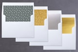 "What a Year" - Retired Holiday Cards in Snow by Sarah Brown - Envelope Liners