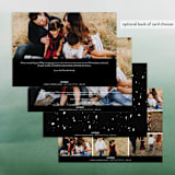 "New Year, New Cheer" - Retired Holiday Cards in Onyx by JoAnn Jinks - Back of Card