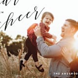 "New Year, New Cheer" - Retired Holiday Cards in Onyx by JoAnn Jinks - Close-Up