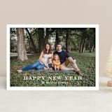 "Framed Happiness" - Retired Holiday Cards in Cotton by Olivia Raufman - Front