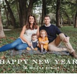 "Framed Happiness" - Retired Holiday Cards in Cotton by Olivia Raufman - Close-Up