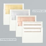 "Very Happy New Year" - Retired Holiday Cards in Sand by Orasie - Envelope Liners