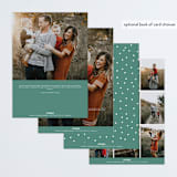 "modern seal" - Retired Holiday Cards in Mint by Orasie - Back of Card