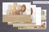 "Best One Yet" - Retired Holiday Cards in Golden by Hooray Creative - Back of Card