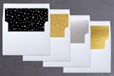 "Best One Yet" - Retired Holiday Cards in Golden by Hooray Creative - Envelope Liners