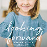 "Forward" - Retired Holiday Cards in Chalk by Laura Condouris - Close-Up