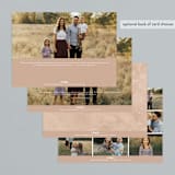 "new year's cheer" - Retired Holiday Cards in Chestnut by Eric Clegg - Back of Card