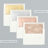 "new year's cheer" - Retired Holiday Cards in Chestnut by Eric Clegg - Envelope Liners