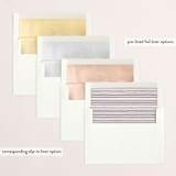"Nostalgique" - Retired Holiday Cards in Coal by Annie Clark - Envelope Liners