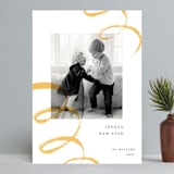 "serpentines" - Retired Holiday Cards in Honey by Sumak Studio - Front