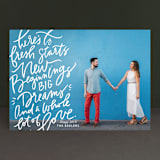 "Whole Lot of Love" - Retired Holiday Cards in Snow by Rebekah Disch - Front