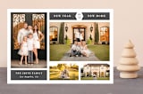"New Year, New Location" - Retired Holiday Cards in Chalkboard by Playground Prints - Front