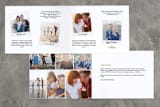 "Family" - Retired Holiday Cards in Midnight by Leah Bisch - Interior Options