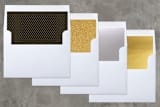"Family" - Retired Holiday Cards in Midnight by Leah Bisch - Envelope Liners