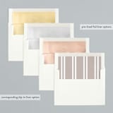 "Dusty Neutral" - Retired Holiday Cards in Mauve by Anna Elder - Envelope Liners
