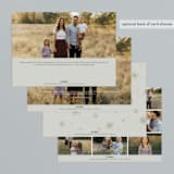 "Boom Fizzle Fizzle" - Retired Holiday Cards in Cobblestone by Katie Zimpel - Back of Card