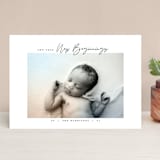 "Joyful Beginnings" - Retired Holiday Cards in Mocha by Heather Cairl - Front