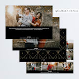 "Momenta" - Retired Holiday Cards in Cloud by Orasie - Back of Card