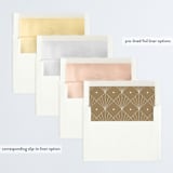 "Momenta" - Retired Holiday Cards in Cloud by Orasie - Envelope Liners