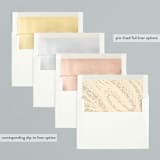 "Cheer Rays" - Retired Holiday Cards in Blush by Vivian Yiwing - Envelope Liners
