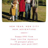 "Simple New Adventure" - Retired Holiday Cards in Crimson by Julie Murray - Close-Up